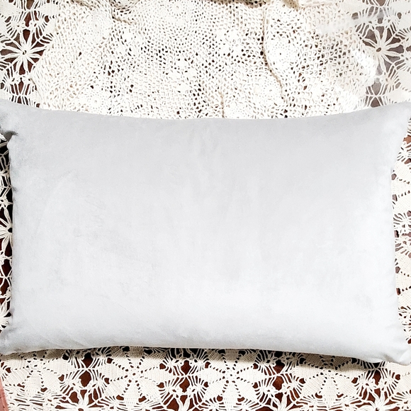 Caldeira Modern Design Velvet Rectangle Patchwork Throw Pillow Lumbar & Insert - Picture 4 of 14